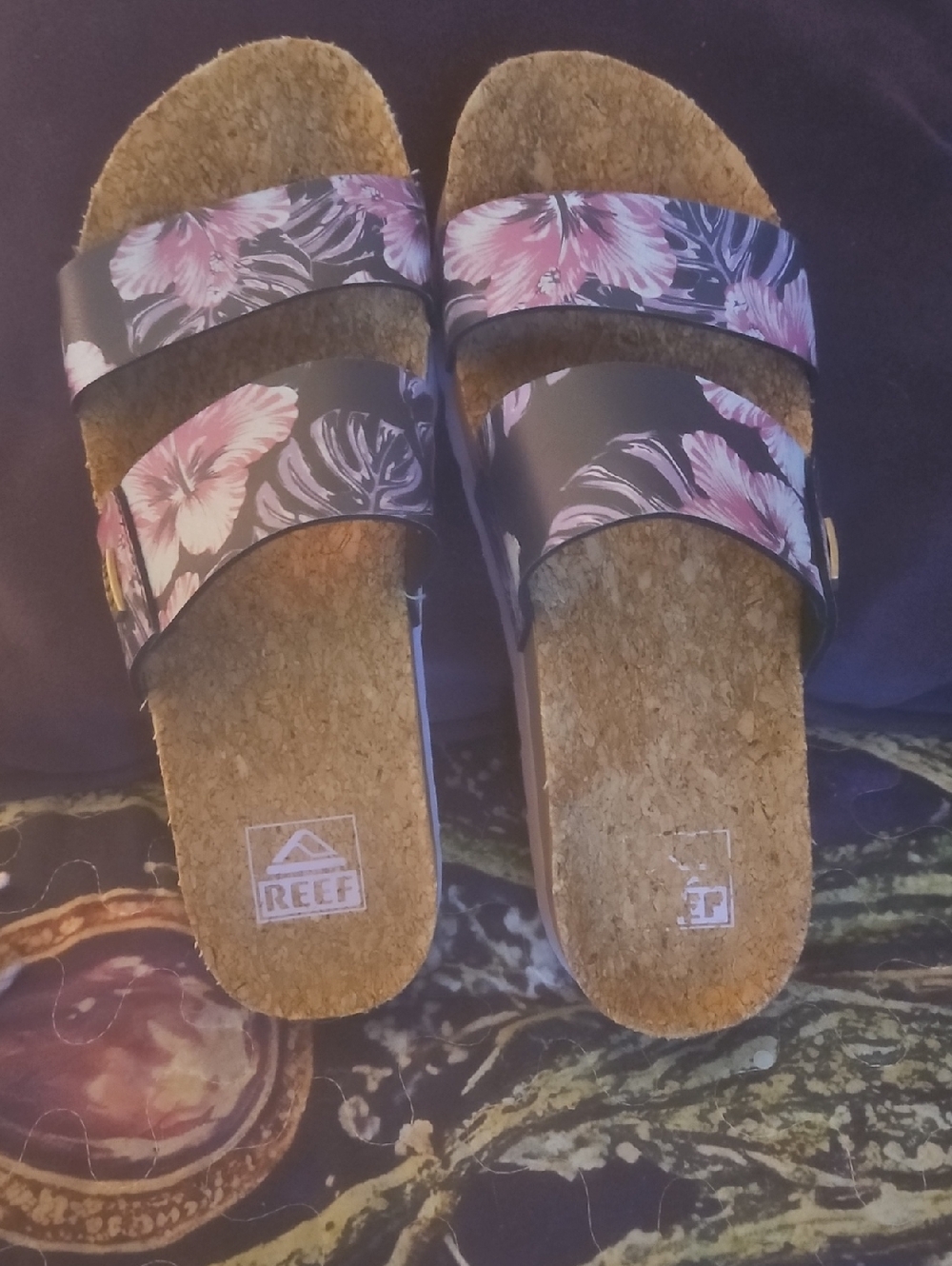Reef Floral Slides 7